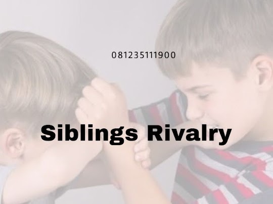 Sibling Rivalry ? Fix it with professional